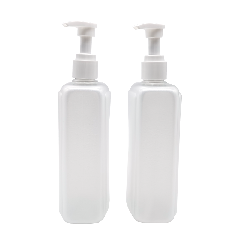 Квадратная бутылка лосьона для шампуня и геля для душа