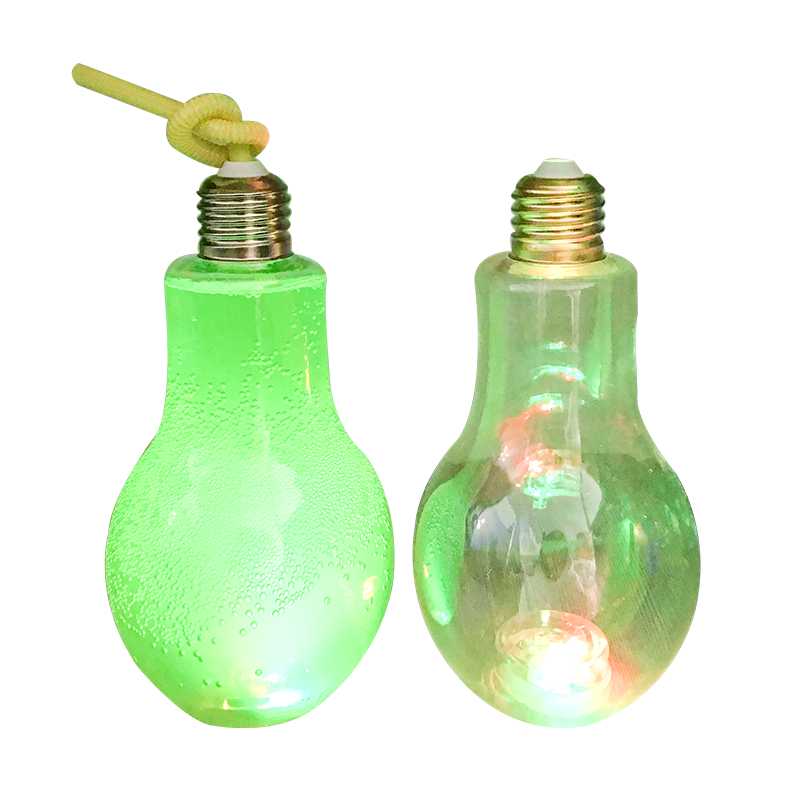 Светодиодная молния Лампа молнии Бутылка чая с молоком