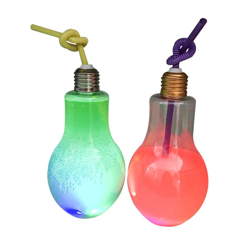 Светодиодная молния Лампа молнии Бутылка чая с молоком