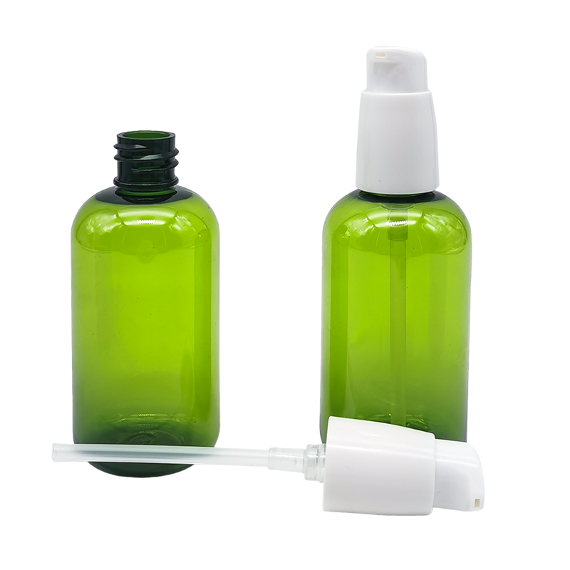 Бутылка с порошковым насосом в бутылке для лосьона Boston
